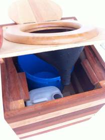 Urine Diverter for Dry Composting Toilet. Plastic Wee Separator (Separett Privy) image 17