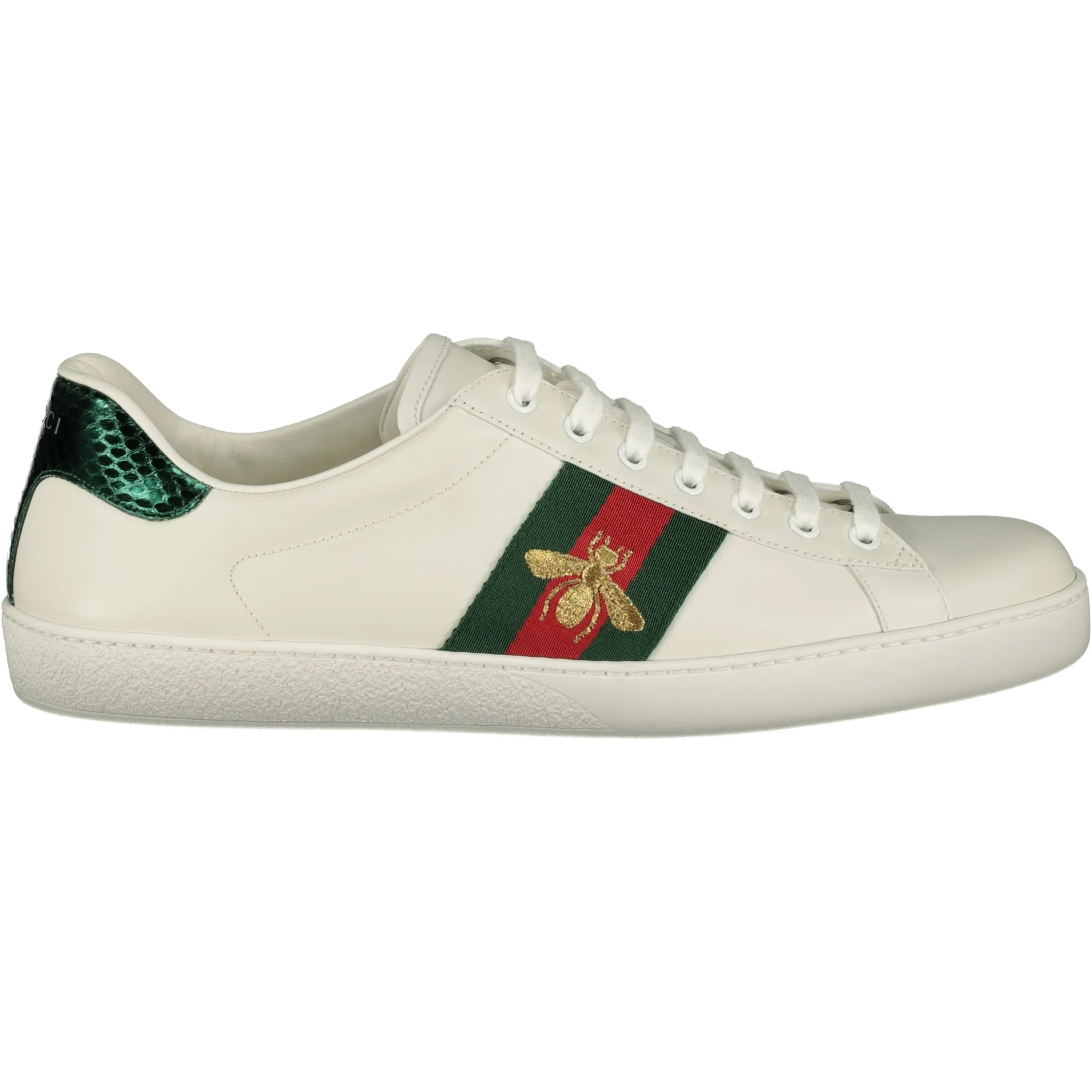 Gucci Ace Bee Logo Low Trainers | eBay