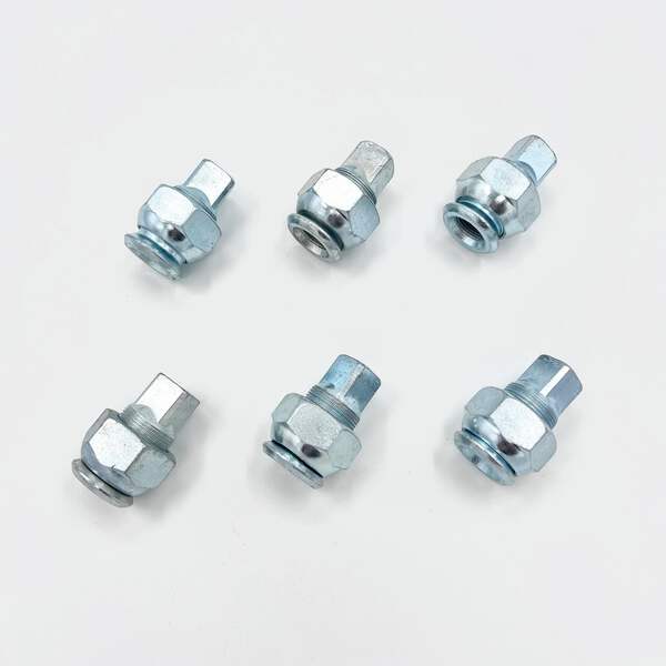 6x Front Left Wheel Studs And Nuts For Isuzu NPR / NQR (1998-2025) - CHM Steel Set