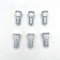 6x Front Left Wheel Studs And Nuts For Isuzu NPR / NQR (1998-2025) - CHM Steel Set