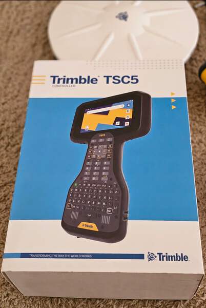 Kit GPS GNSS Trimble R12i + TSC5 Avec RTK, Beidou, Galileo - Rover UHF, Occasion En Très Bon état