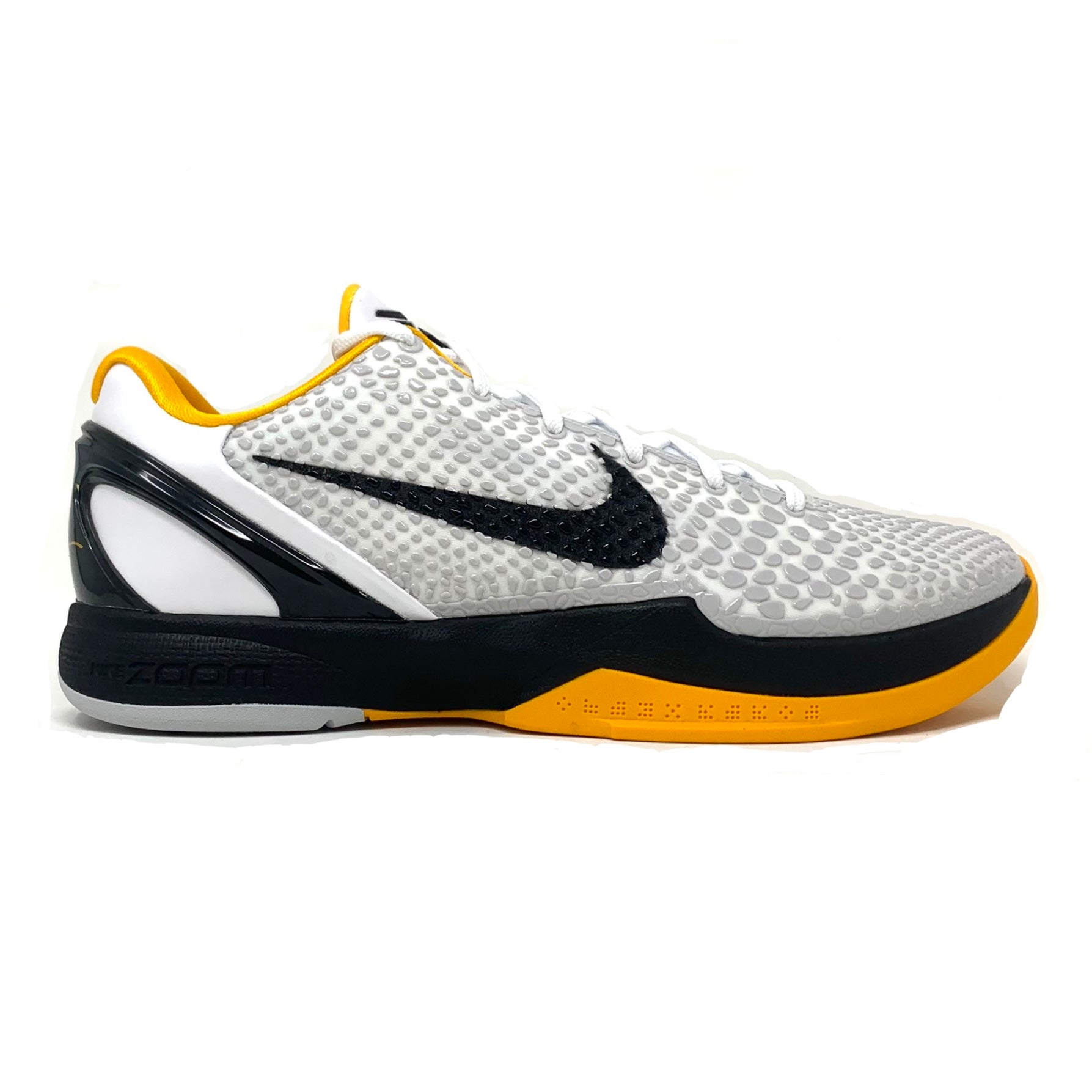 kobe 6 protro white del sol