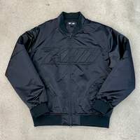 Kith x Superman Satin Bomber Jacket Black | eBay