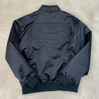 Kith x Superman Satin Bomber Jacket Black | eBay Kith x Superman Satin Bomber Jacket Black | eBay