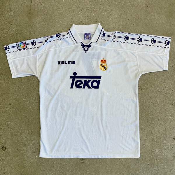Kelme 1996/97 Real Madrid Raul Home Jersey | eBay