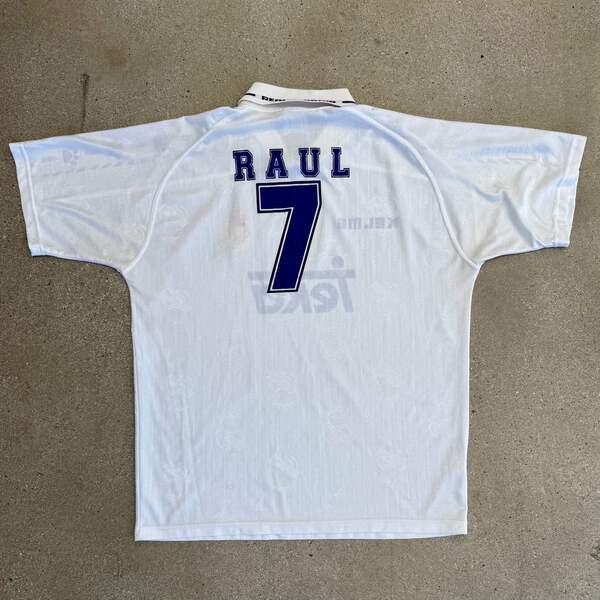 Kelme 1996/97 Real Madrid Raul Home Jersey | eBay