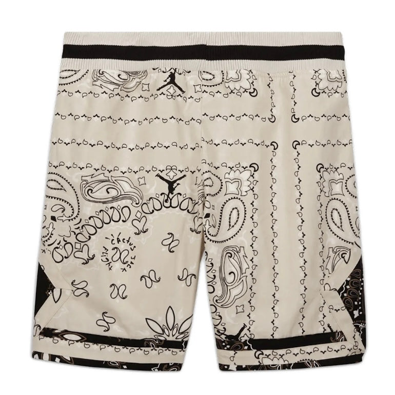 Travis Scott X Jordan Paisley Shorts Orewood | eBay