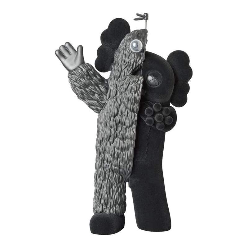 Kaws Kachamukku Vinyl Figure Black | eBay