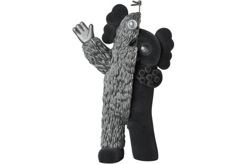 KAWS KACHAMUKKU Vinyl Figure Black Grey NEW 2022 | eBay