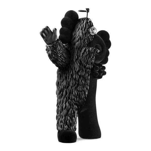 Kaws Kachamukku Vinyl Figure Black | eBay