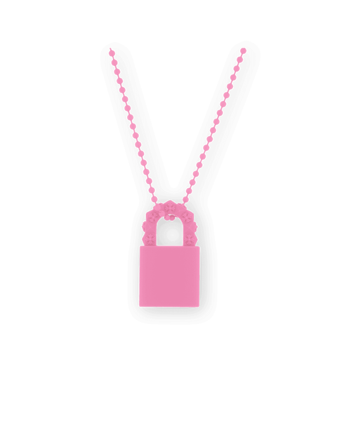 送料無料【Chrome Hearts】Silichrom Padlock Fleurknee Pendant Chrome Hearts Silichrome Padlock Fleurknee Necklace Pink | eBay