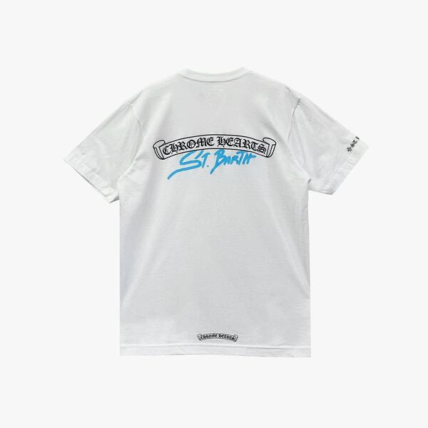 予約販売 Chrome Hearts St. Barth Horseshoe T-Shirt White | eBay Tシャツ+カットソー(半袖+袖なし)