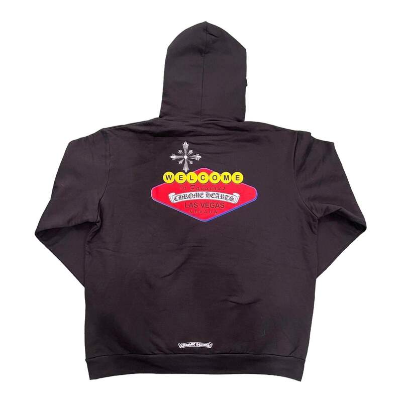 Chrome Hearts Las Vegas Pullover Hoodie Black | eBay