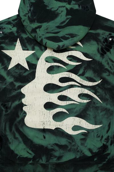Hellstar Studios Hoodie 最終値下げ Hellstar Studios Tie Dye Red Hoodie (UNRELEASED) | Hype Gallery