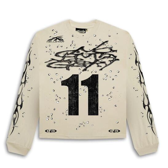 HELLSTAR ☆ MARK Long-Sleeve T-Shirt 長袖Tシャツ Hellstar Mark Longsleeve 'White' – The Attic