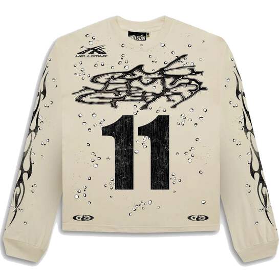 Hellstar Studios Moto Cross Longsleeve T-Shirt | eBay