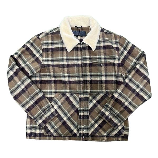 Chrome Hearts Black Sheep Plaid Fleece Jacket | eBay