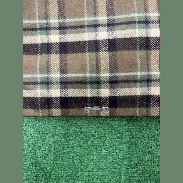 Chrome Hearts Black Sheep Plaid Fleece Jacket Sizes S-XXL
