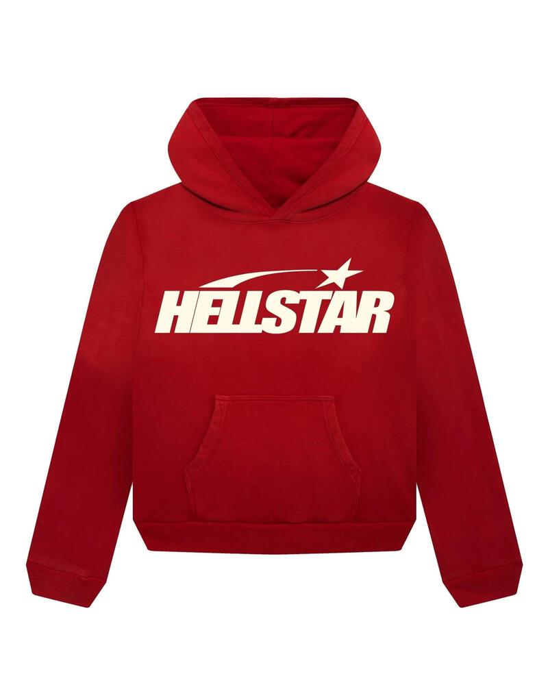 Hellstar Studios Uniform Hoodie Red | eBay