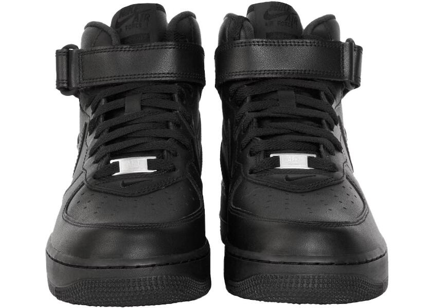 Nike Air Force 1 Mid Supreme Black Men's - FZ8784-001 - US