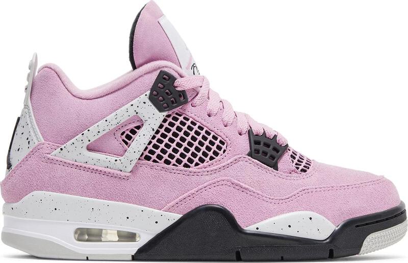 靴 Nike Women's Air Jordan 4 Retro Women's) Air Jordan 4 Retro 'Forget Me Not / Aluminum' (2025