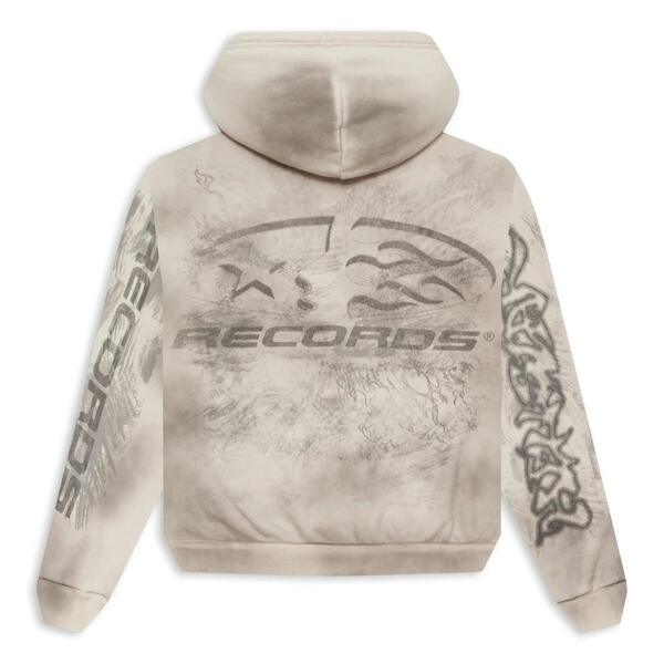 Hellstar HStar Records Hoodie White | eBay
