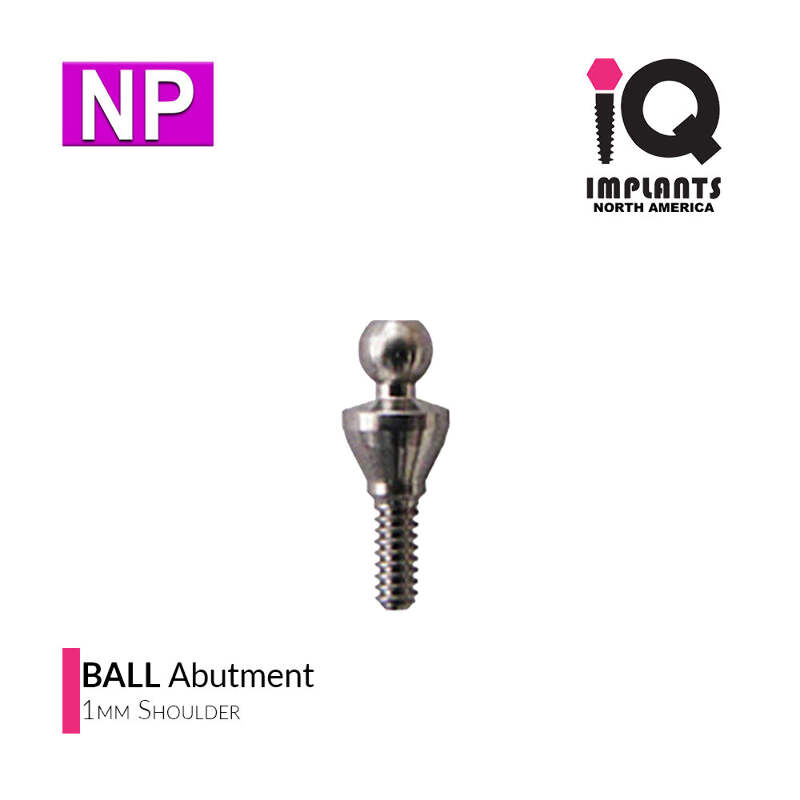 IQ USA Ball Attachment 1mm, Narrow 3.0 Int Hex Platform | eBay