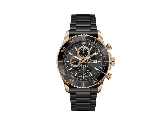 GC Watches GC Speedracer Quartz Watch, Black, 44 mm, Mineral