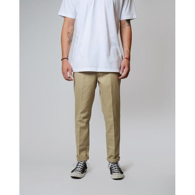 dickies 872 slim fit work pant khaki