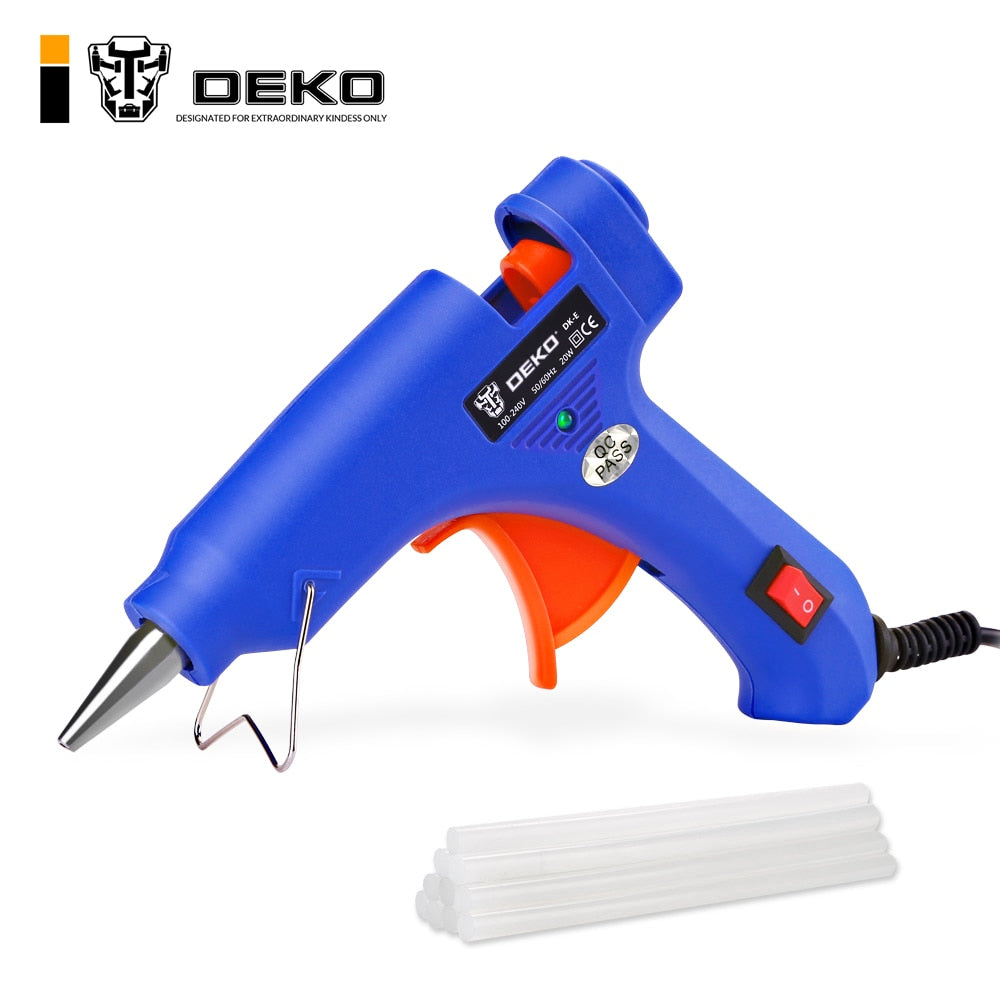 30Barras de Silicona UE Mini Pistola Silicona 20W Caliente Alta Temperatura