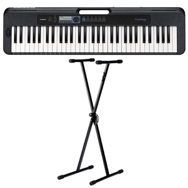 Casio CT-S300 Casiotone Digital Keyboard Black 61-Key CTS300