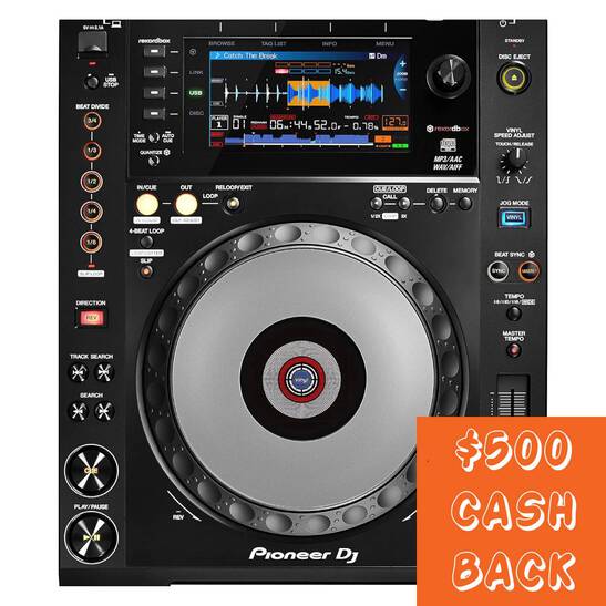 Pioneer DJ CDJ900NXS NEXUS Digital Media Player (Black