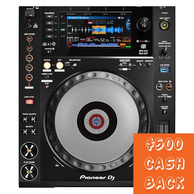 Pioneer DJ CDJ900NXS NEXUS Digital Media Player (Black