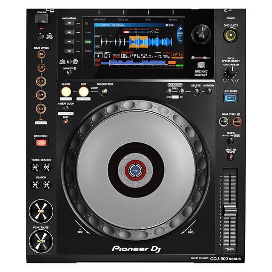 Pioneer DJ CDJ900NXS NEXUS Digital Media Player (Black) - Belfield