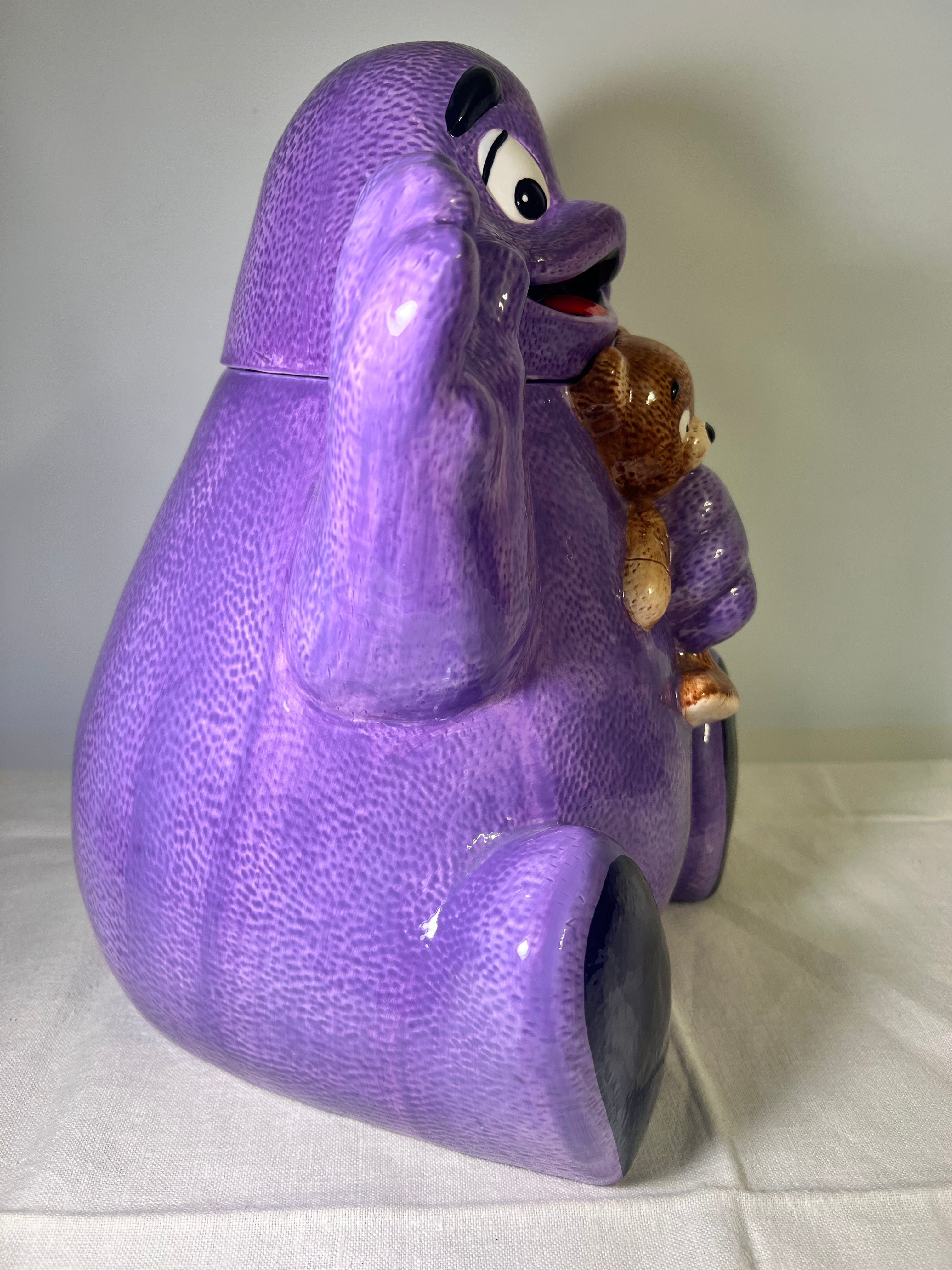 Vintage- Grimace -cookie jar -McDonald's-1997 | eBay