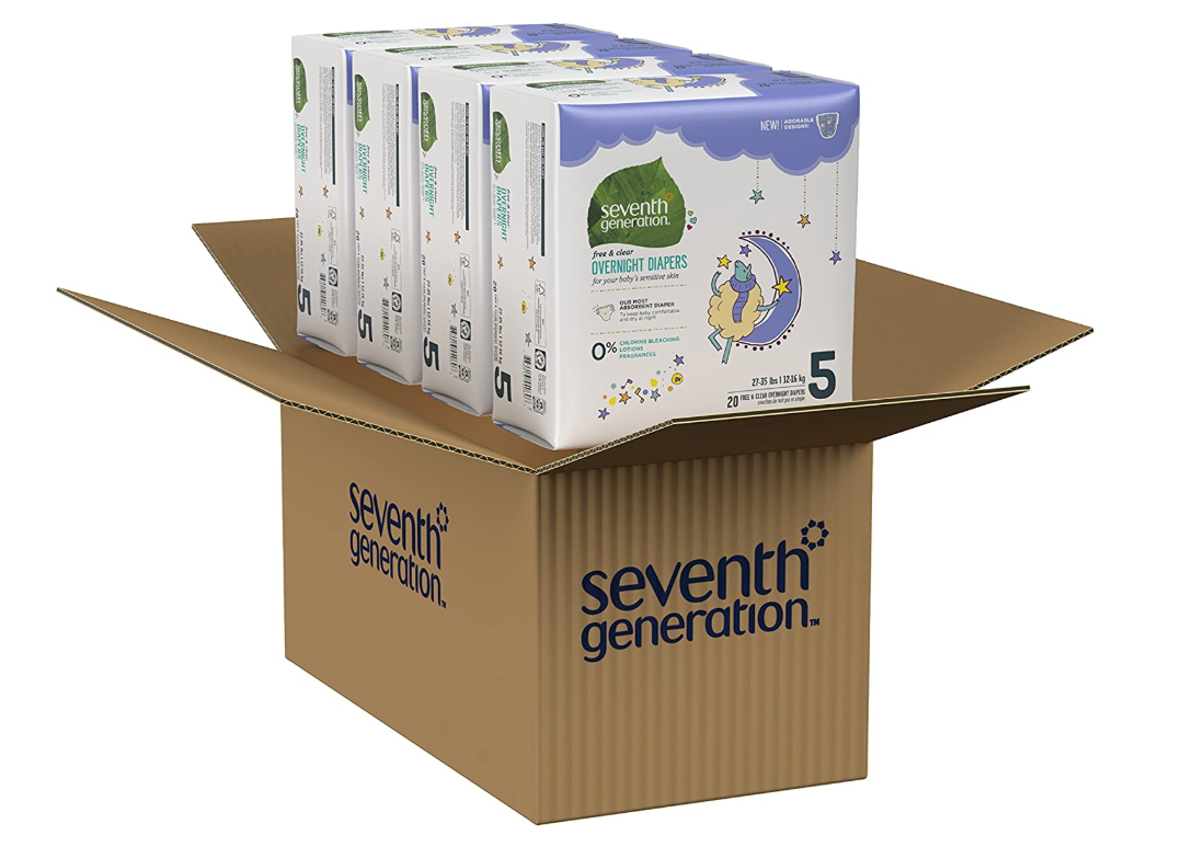 seventh generation overnight diapers