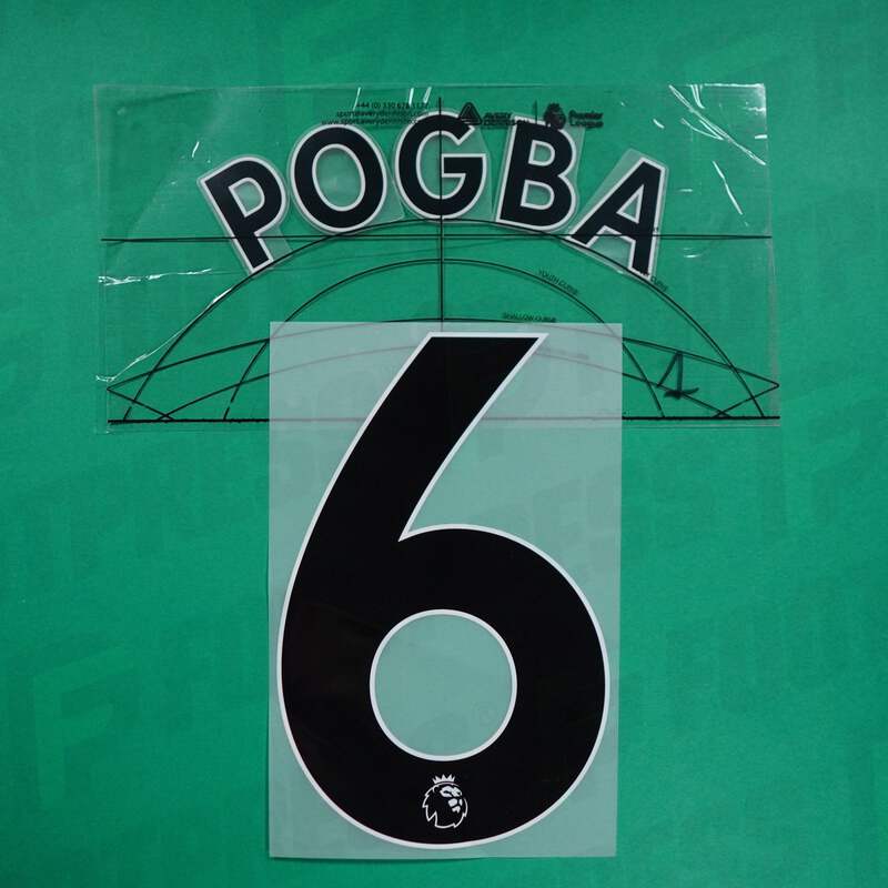 Flocage Officiel - Manchester United, Pogba, 2019/2020, Home, Blanc – Footpress
