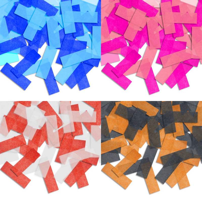 Ginger Ray Pinata Coloured Confetti Tissue Paper Strips Party