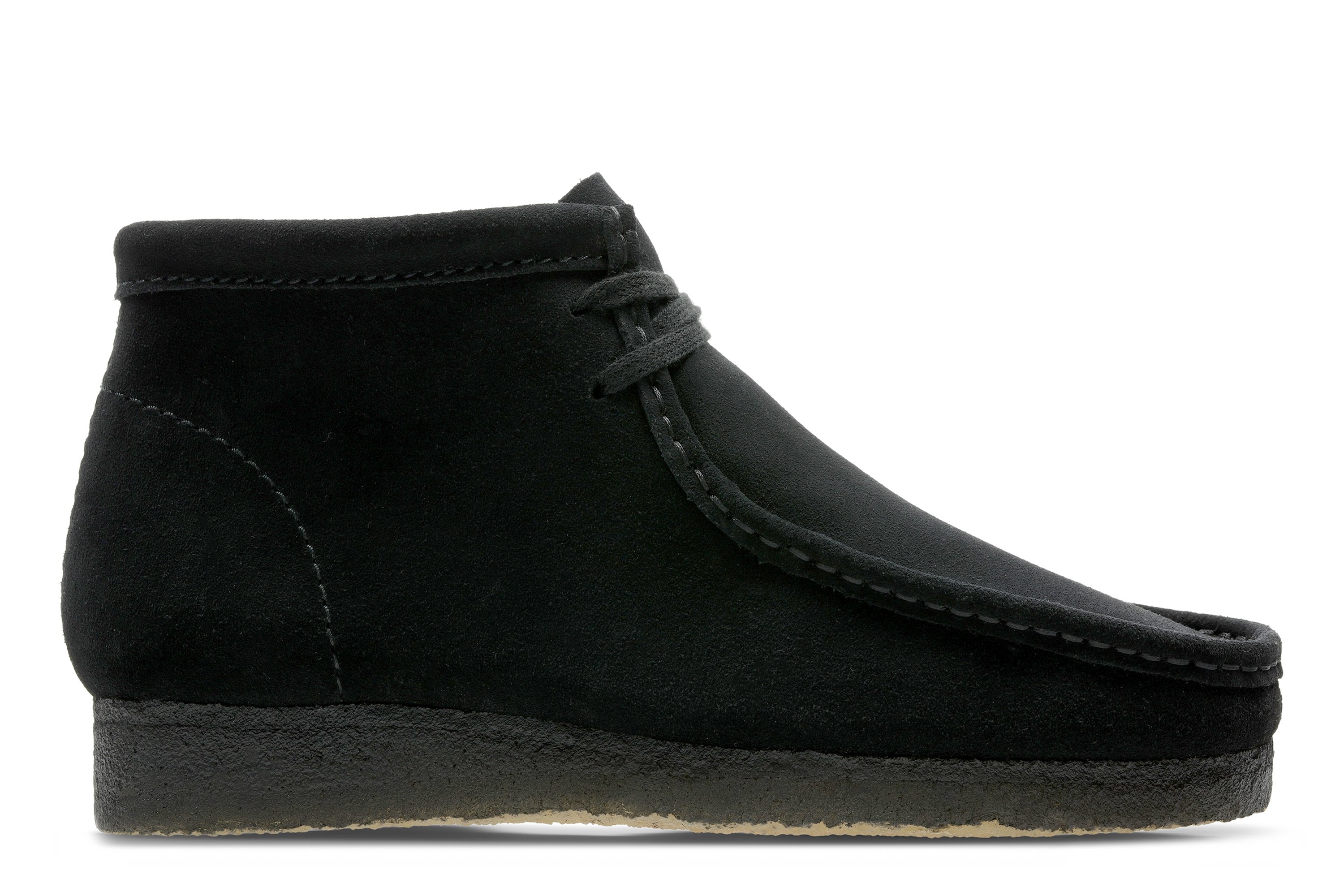 wallabee boot black