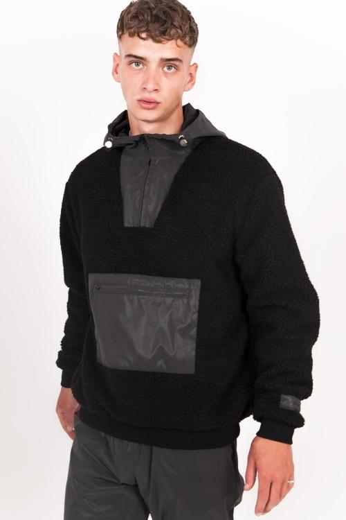 black borg hoodie