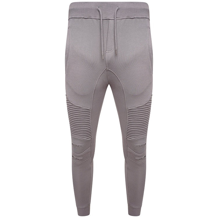 grey biker pants