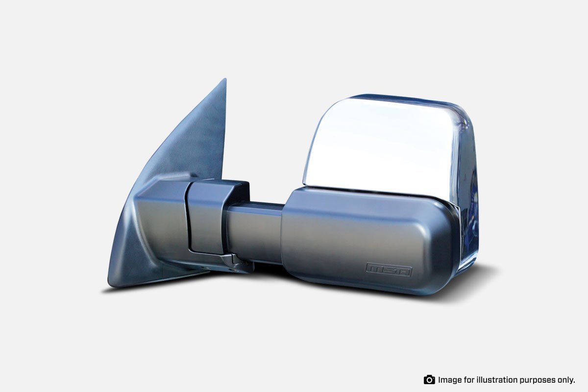 MSA 4X4 FORD RANGER – TOWING MIRRORS (CHROME HEATED) 2012-CURRENT TM601