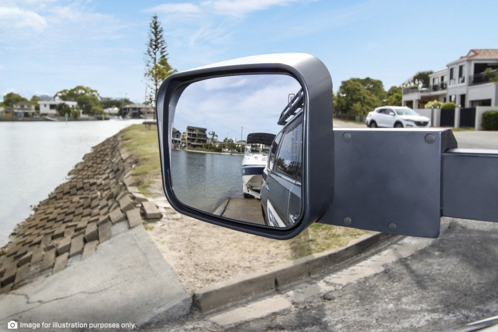 MSA 4X4 FORD RANGER – TOWING MIRRORS (CHROME HEATED) 2012-CURRENT TM601