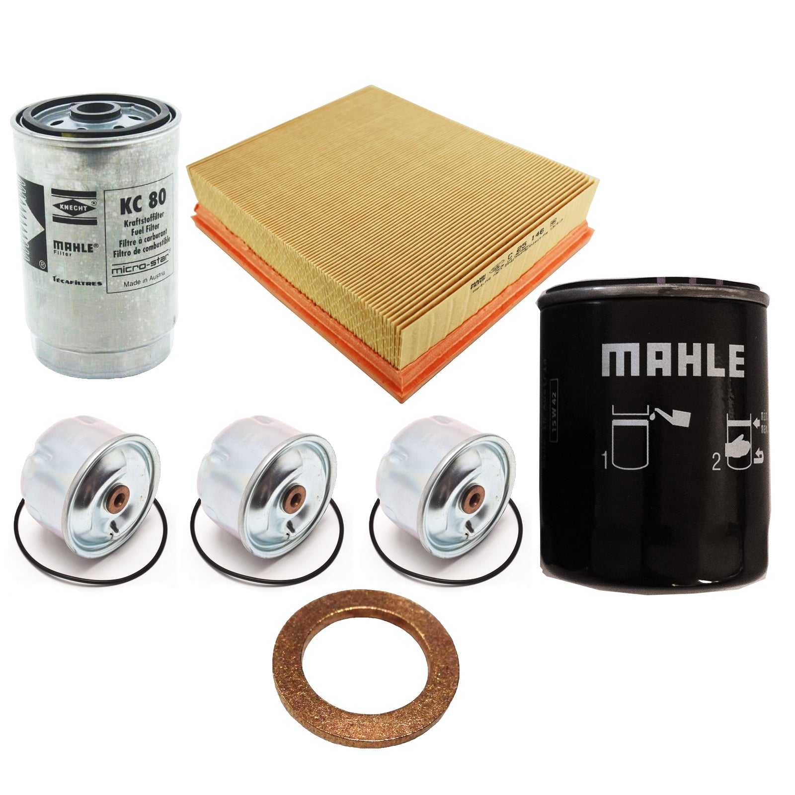 OEM Filter Service Kit for Land Rover TD5 Defender Discovery 2 +2 BONUS