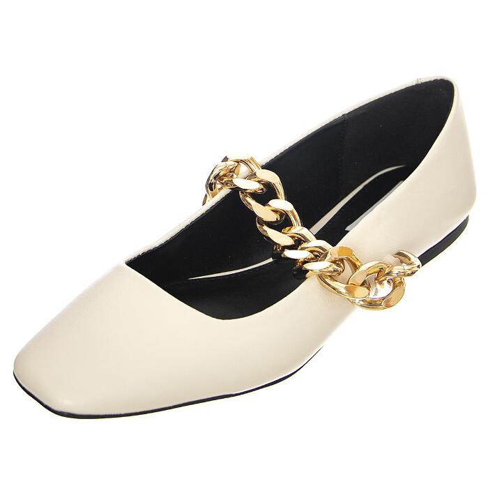 Queenie White Lea – Weiße Damen-Schuhe mit niedrigem Profil für Damen von STEVE MADDEN