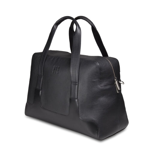 classic leather duffle bag