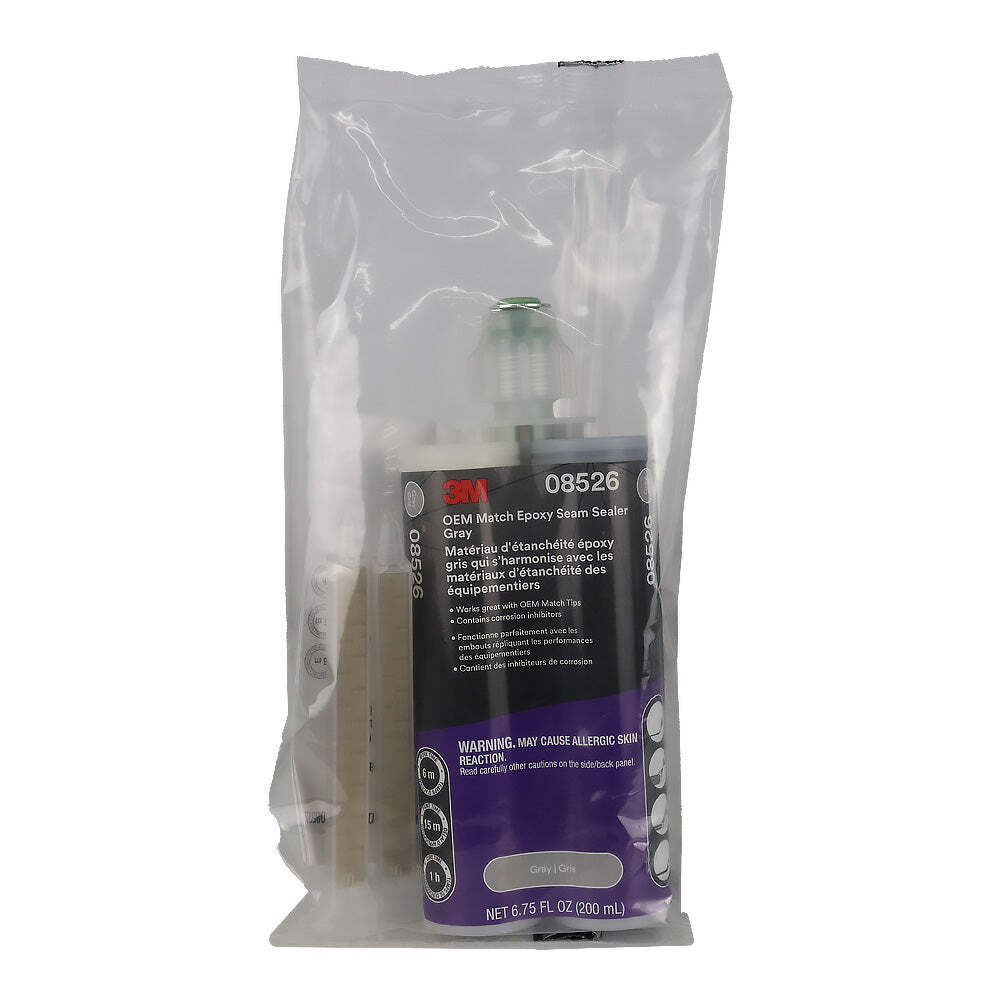 3M OEM Match Epoxy Seam Sealer 08526 200ml Grey Automotive Repair 3M OEM Match Epoxy Seam Sealer 08526 200ml Grey Automotive Repair