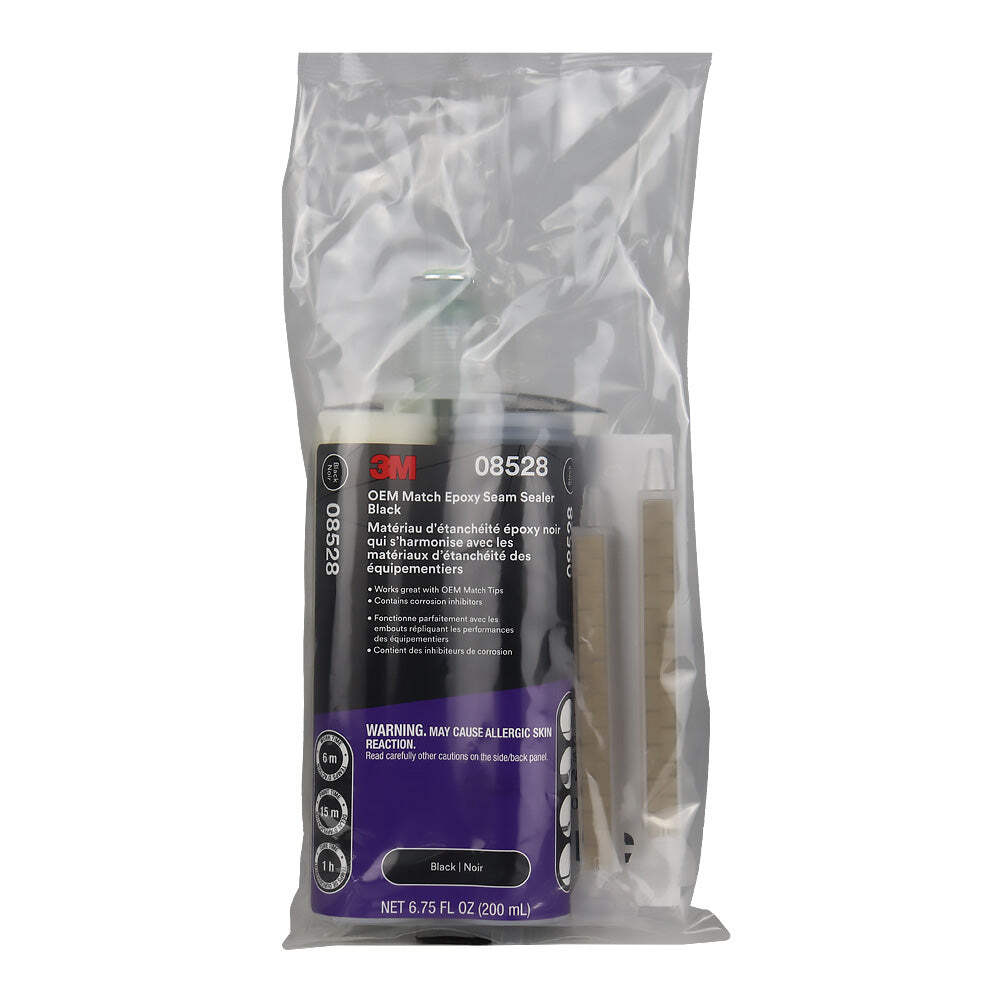 3M OEM Match Epoxy Seam Sealer Black 200ml Two Part Seam Sealer 3M OEM Match Epoxy Seam Sealer Black 200ml Two Part Seam Sealer