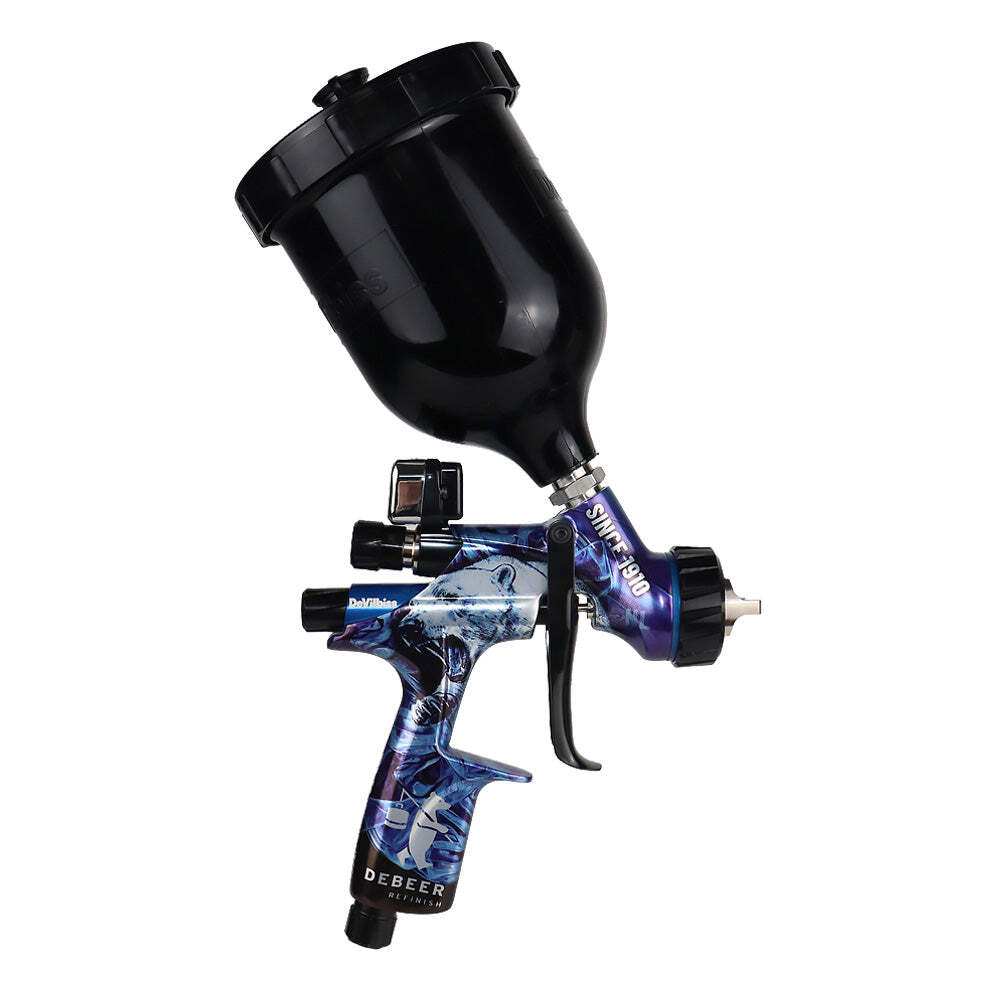 DEVILBISS DV1 DeBeer Limited Edition 1.3 B+ Digital Basecoat Spray Gun DEVILBISS DV1 DeBeer Limited Edition 1.3 B+ Digital Basecoat Spray Gun