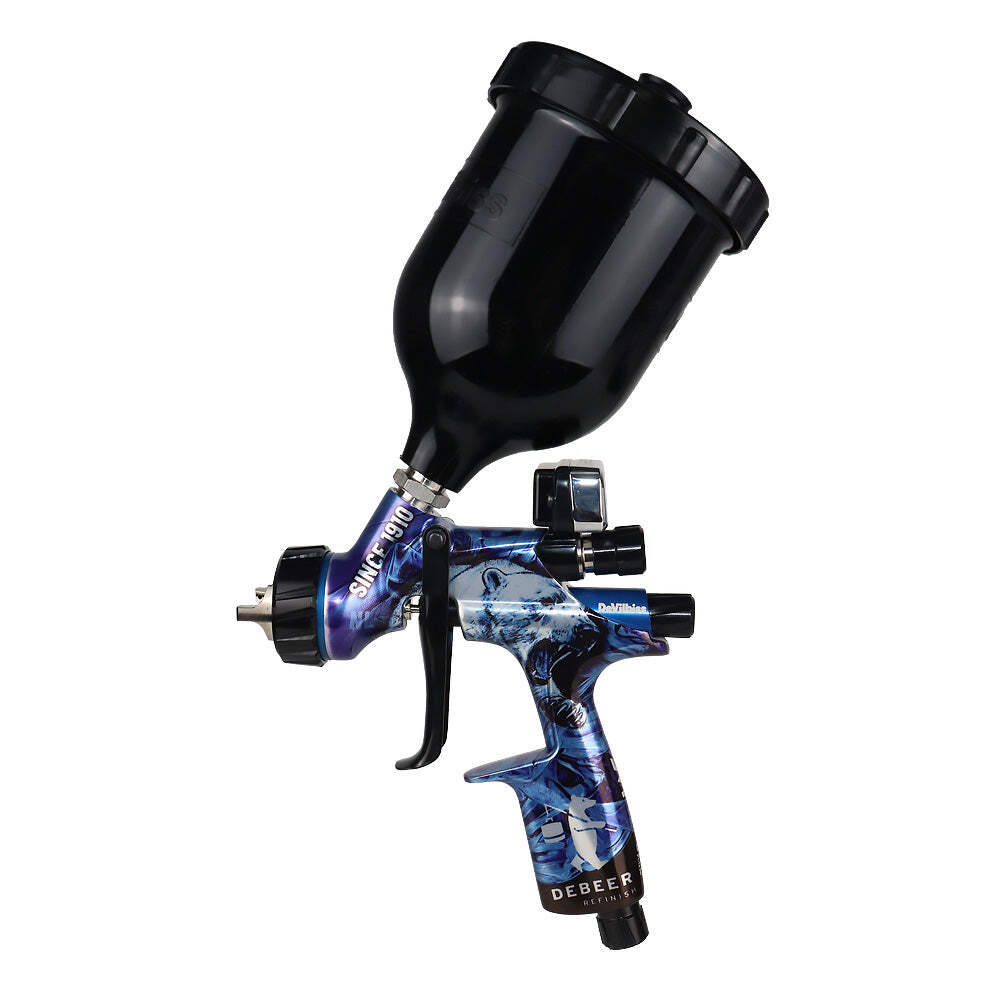DEVILBISS DV1 DeBeer Limited Edition 1.3 B+ Digital Basecoat Spray Gun DEVILBISS DV1 DeBeer Limited Edition 1.3 B+ Digital Basecoat Spray Gun